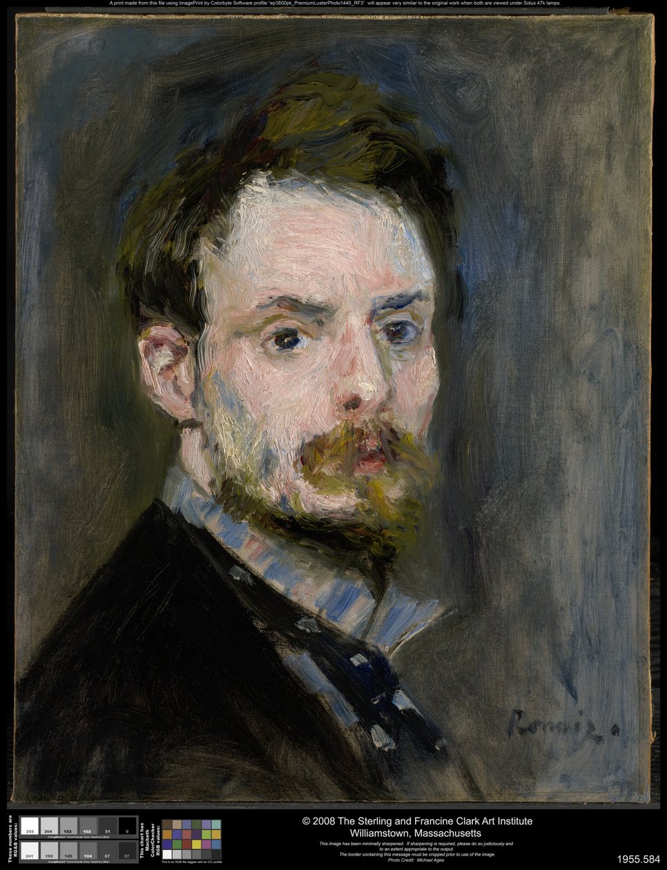 Autoportrait - Pierre-Auguste Renoir