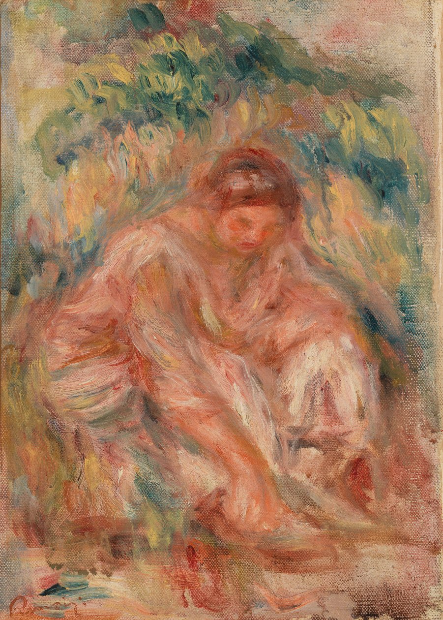 Esquisse de femme - Pierre-Auguste Renoir