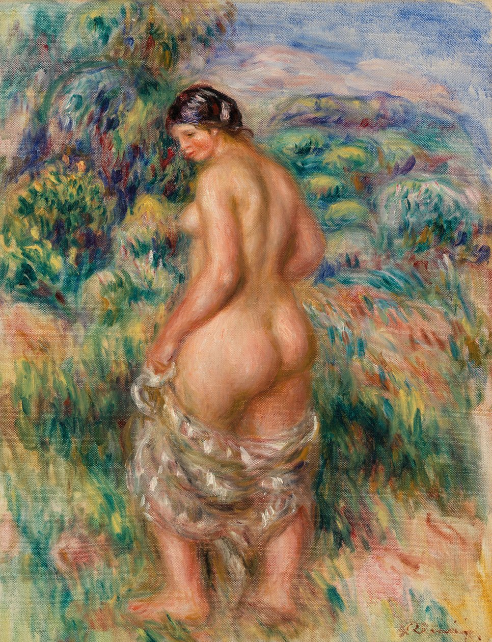 Baigneuse debout - Pierre-Auguste Renoir