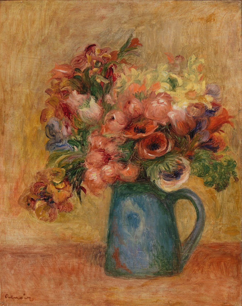 Vase de fleurs - Pierre-Auguste Renoir