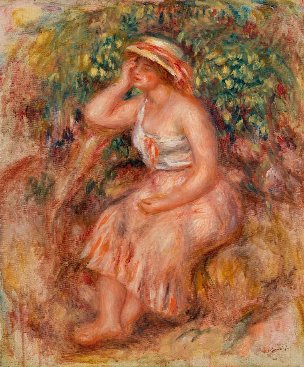 Rêveuse - Pierre-Auguste Renoir