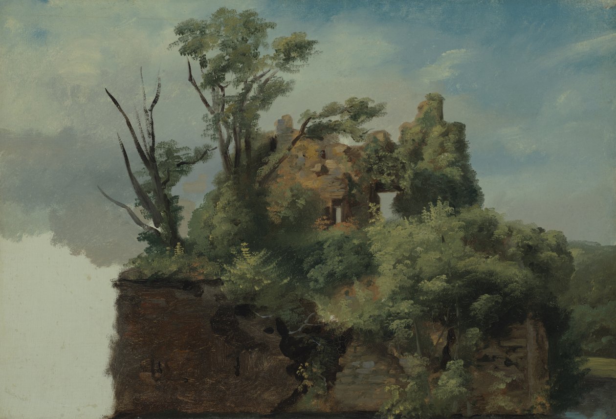 Paysage avec ruines - Pierre-Henri de Valenciennes
