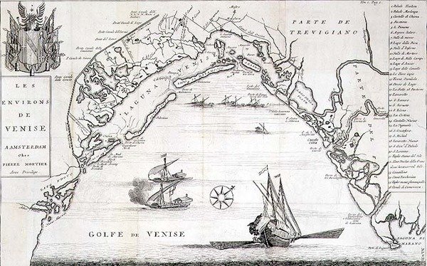 Les environs de Venise - Pierre  Mortier