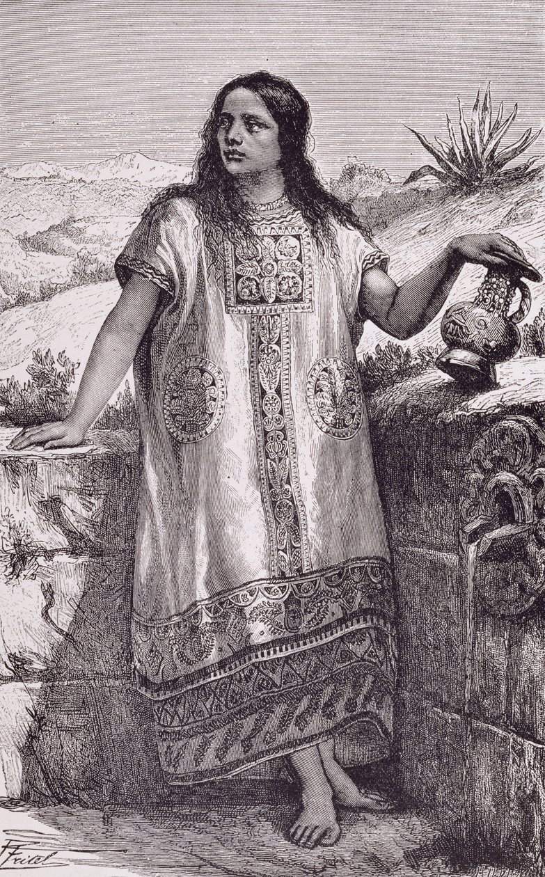 Jeune fille toltèque, de 