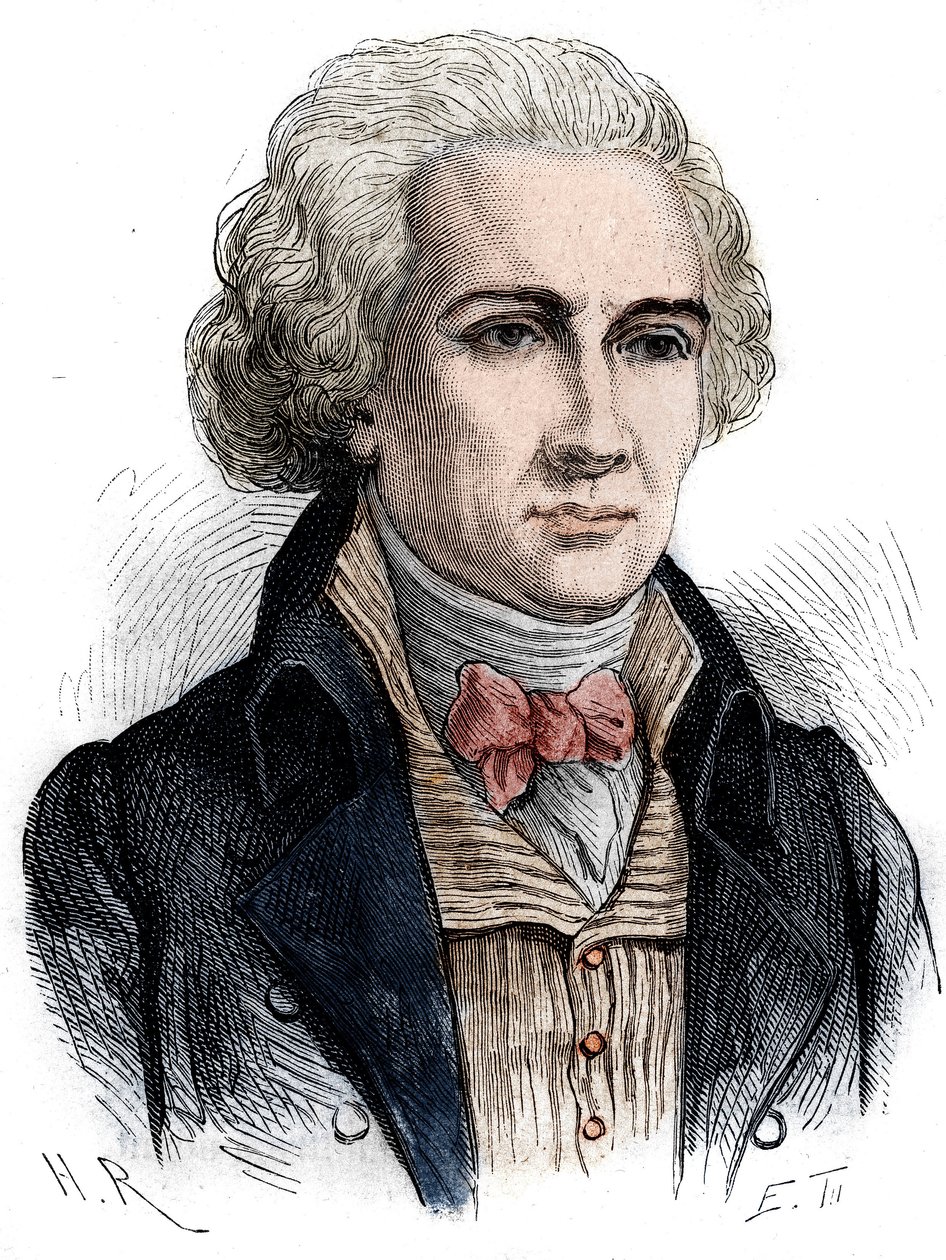 Portrait de Jean Étienne Marie Portalis. Juriste et homme politique français (1746-1807) d