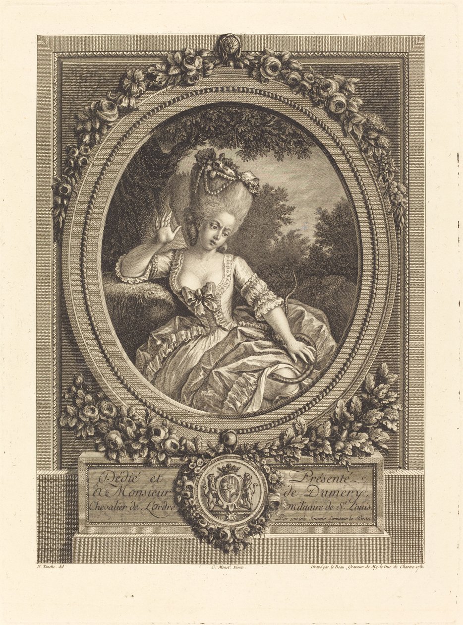 Le danger des bosquets - Pierre Adrien Le Beau after Nicolas Tanché