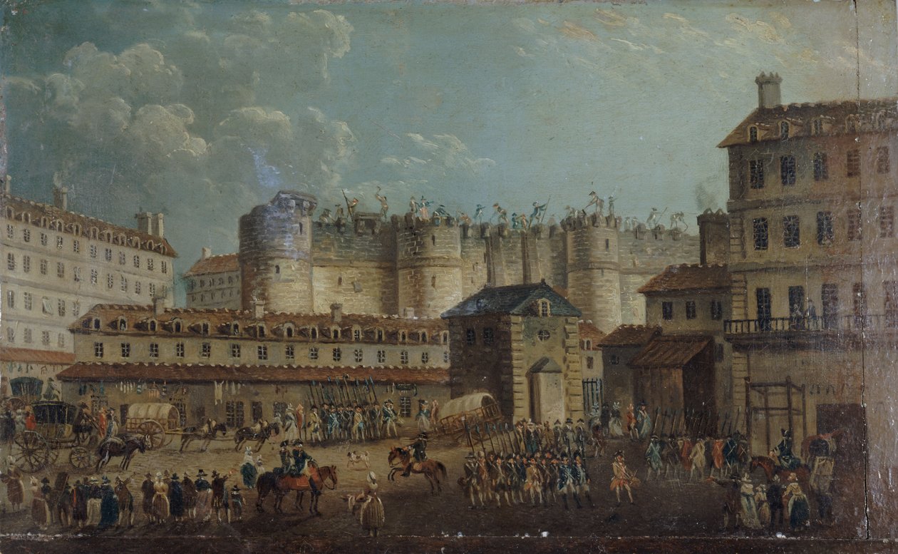 La prise de la Bastille le 14 juillet 1789, 1789 - Pierre Antoine Demachy