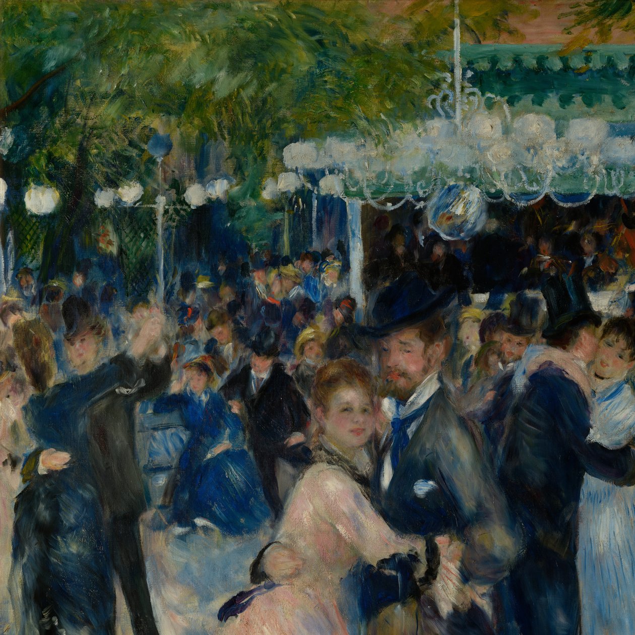 Bal du moulin de la Galette - Pierre Auguste Renoir