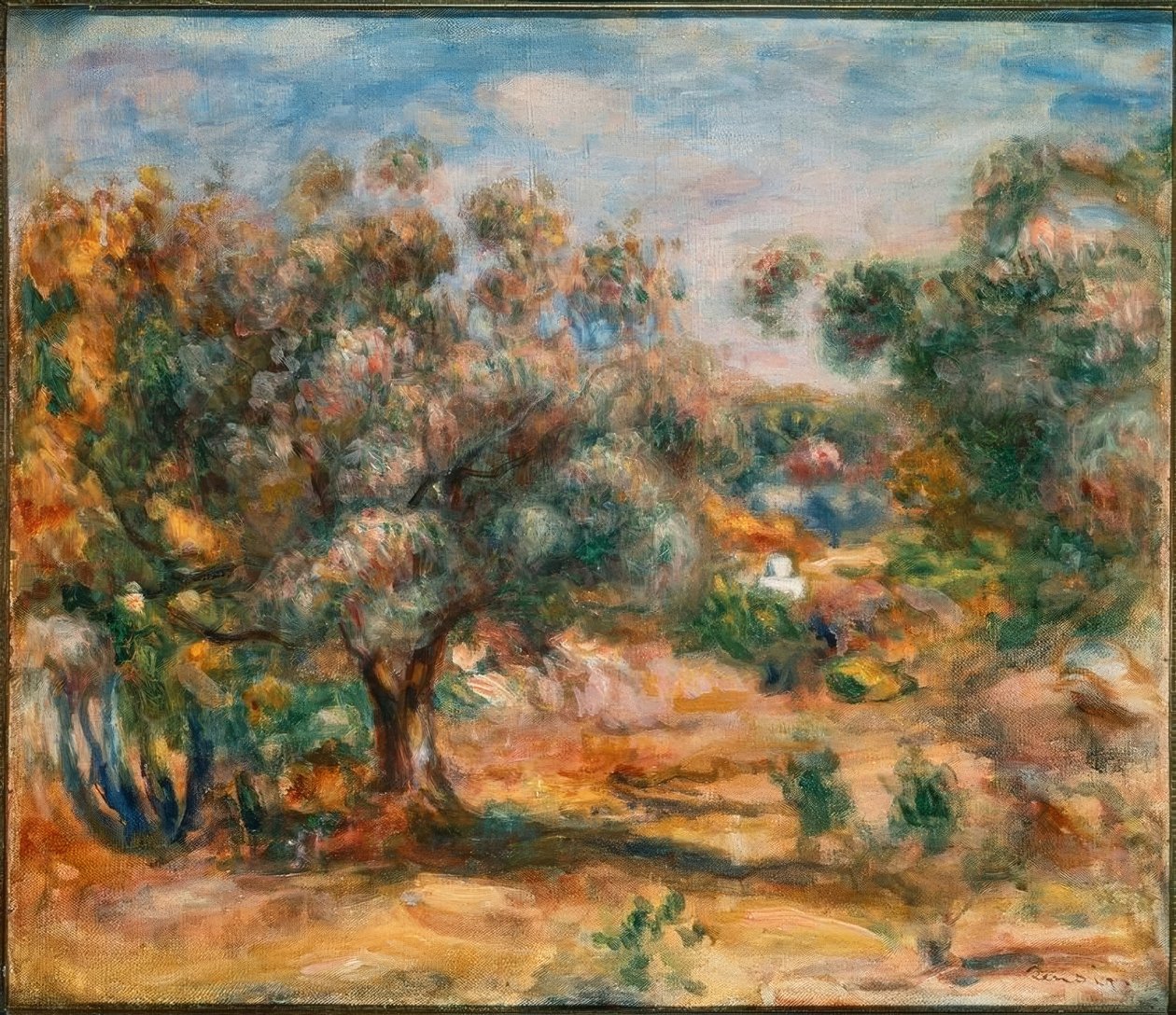 Cagnes - Pierre-Auguste Renoir