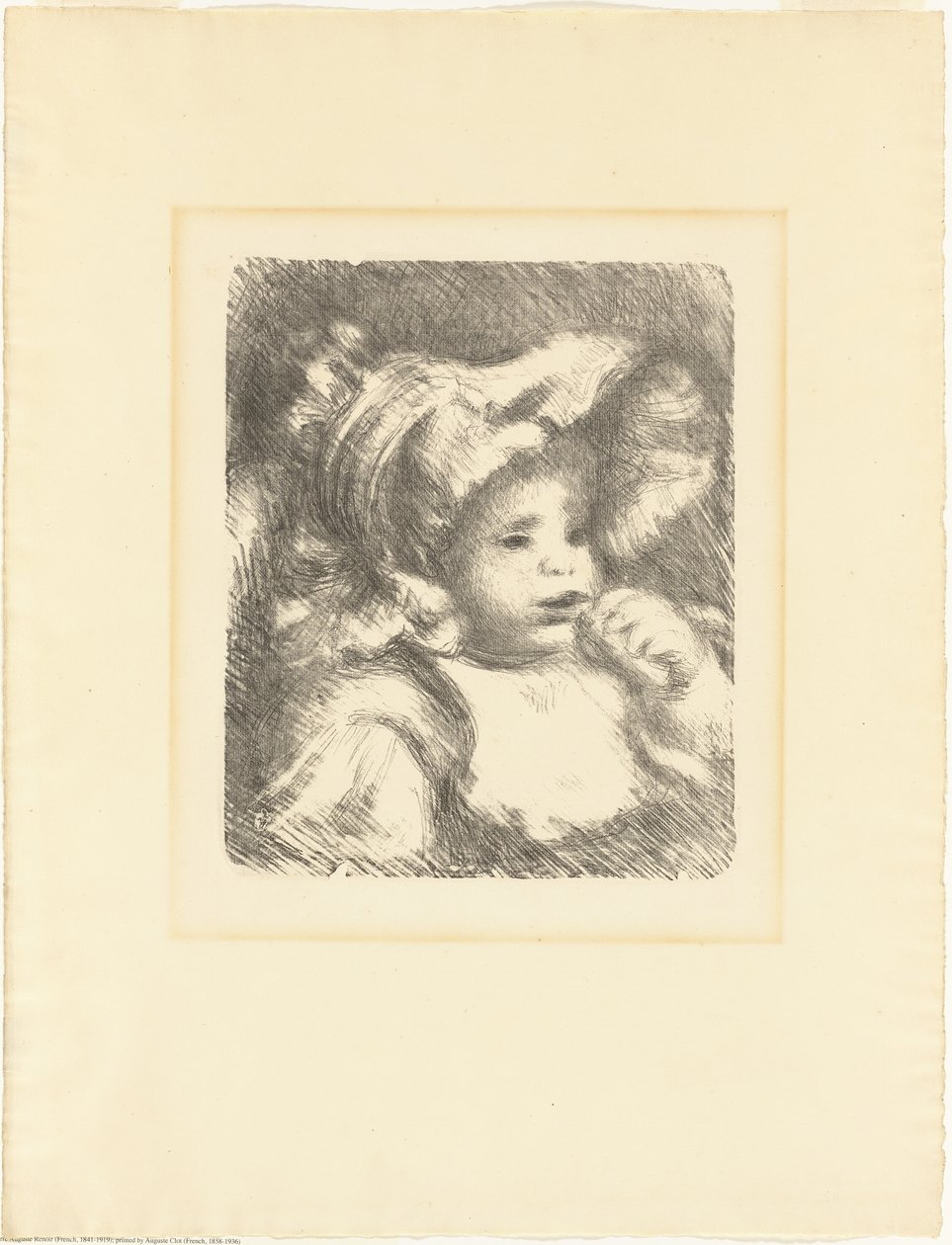 Enfant avec un biscuit (Jean Renoir) - Pierre Auguste Renoir