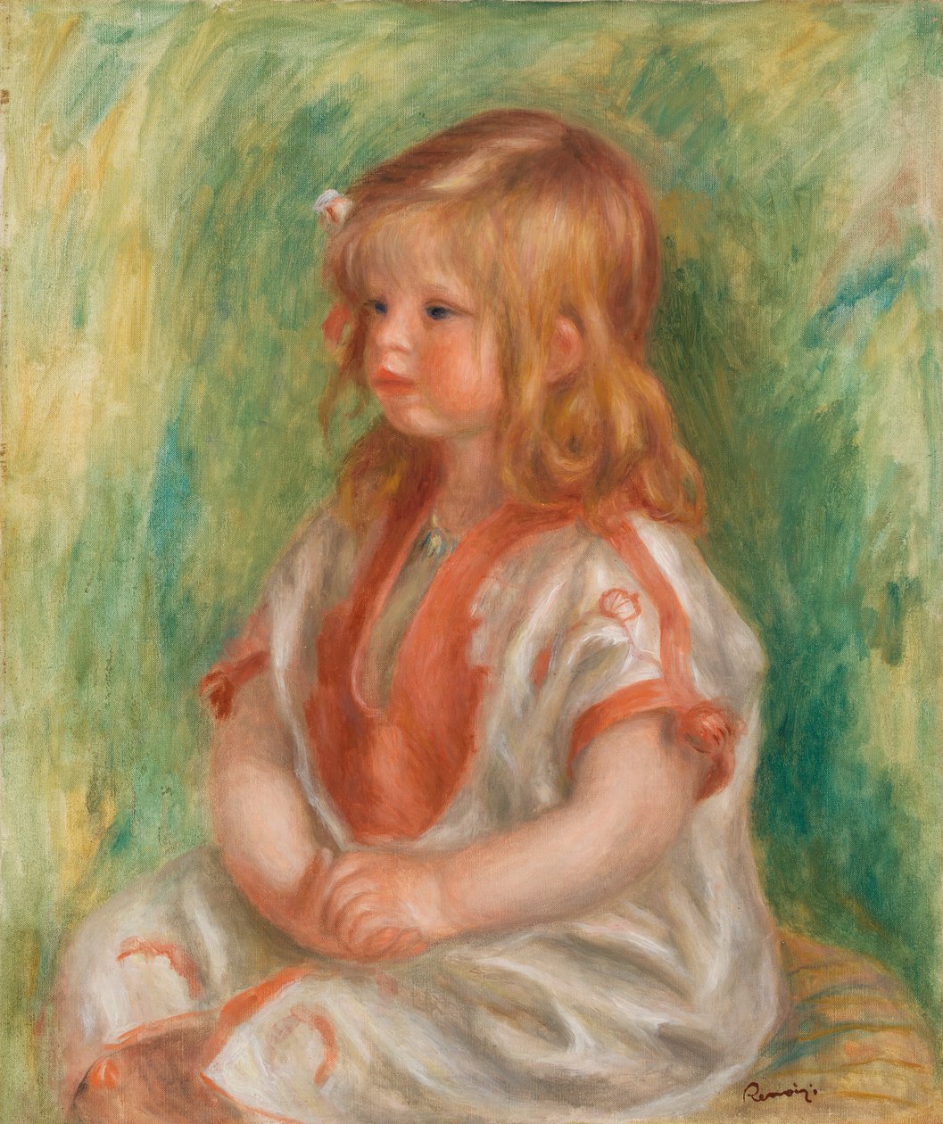 Claude en chemise arabe - Pierre Auguste Renoir
