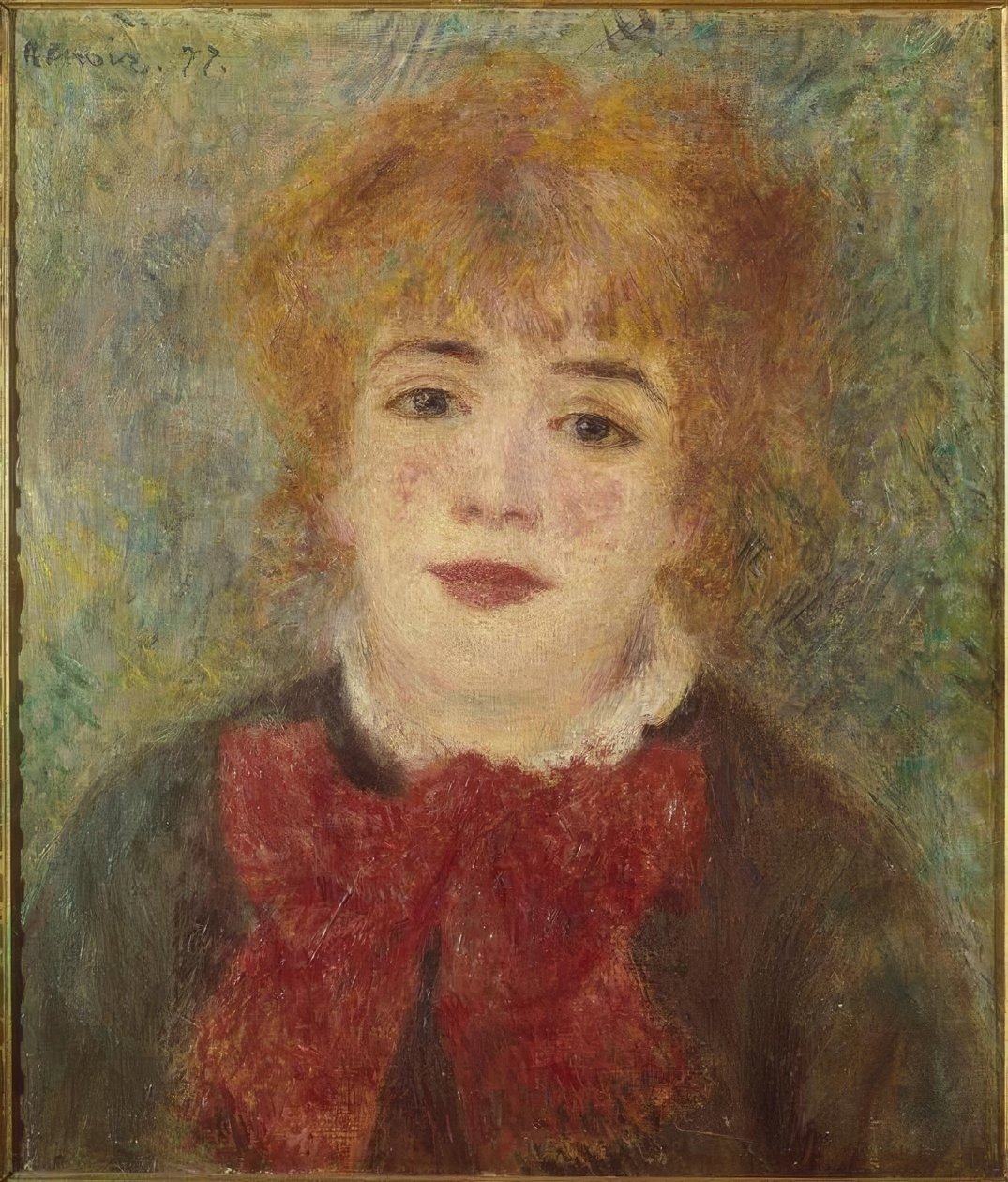 Portrait de dame - Pierre Auguste Renoir