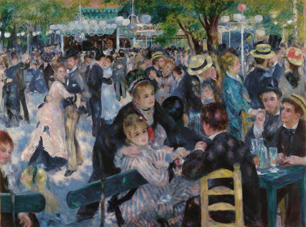 Bal au Moulin de la Galette - Pierre Auguste Renoir