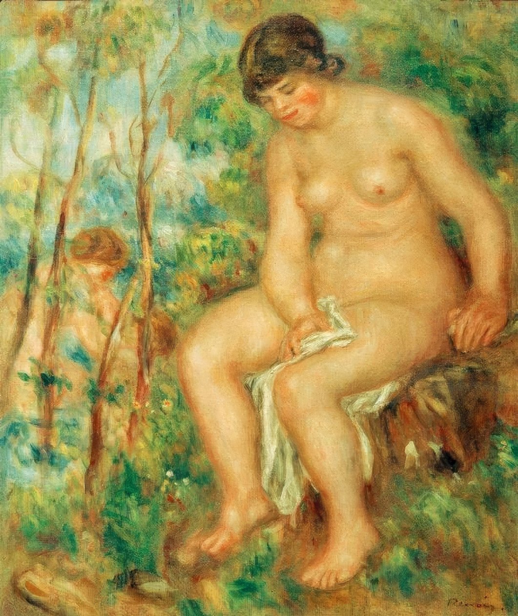 La Baigneuse - Pierre-Auguste Renoir