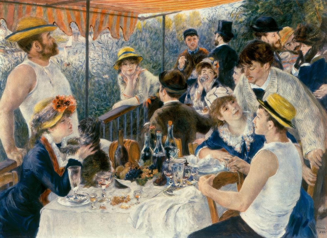 Le déjeuner des canotiers - Pierre Auguste Renoir