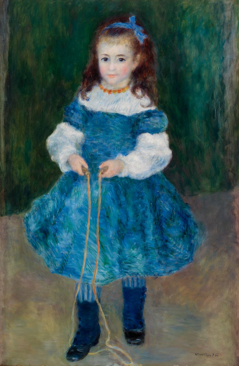 Portrait de Delphine Legrand - Pierre Auguste Renoir