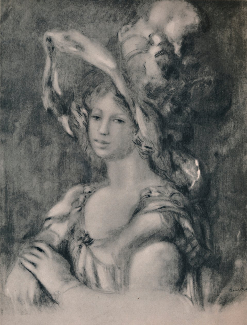 Portrait en buste de Dieterle, vers 1899 - Pierre Auguste Renoir
