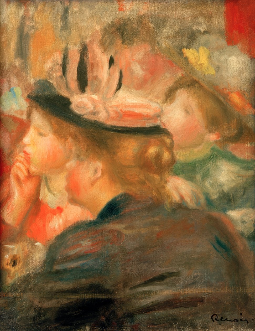 Au théâtre - Pierre Auguste Renoir