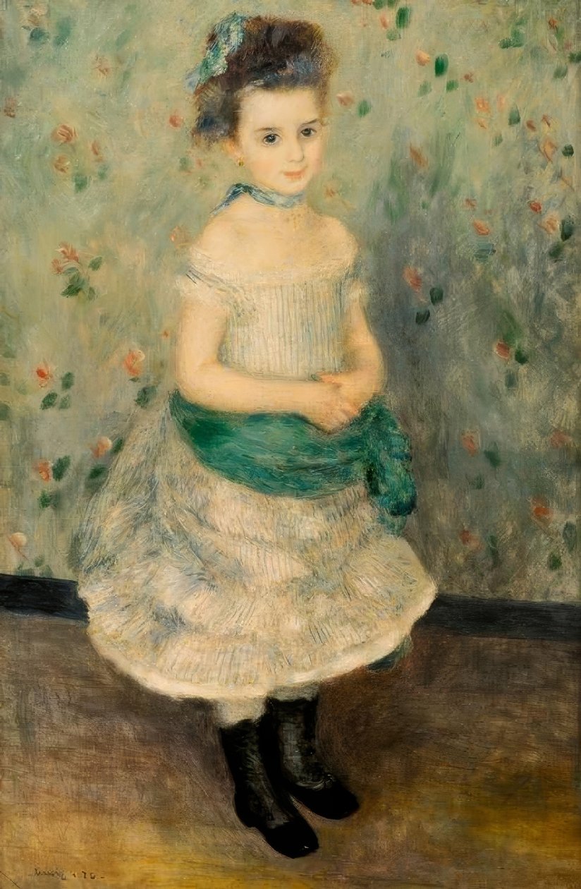 Jeanne Durand-Ruel - Pierre-Auguste Renoir