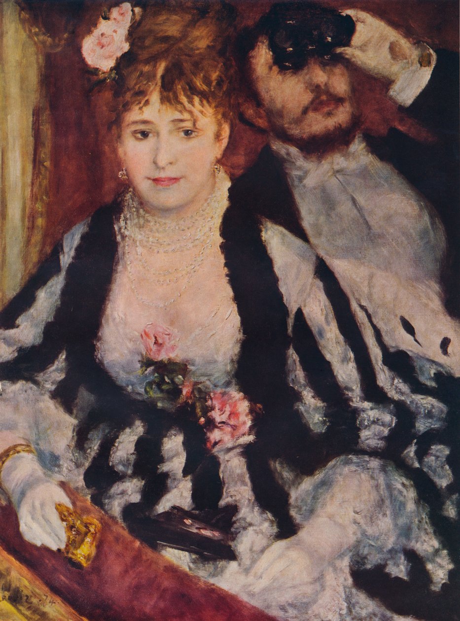 La Loge, 1874, 1938 - Pierre Auguste Renoir