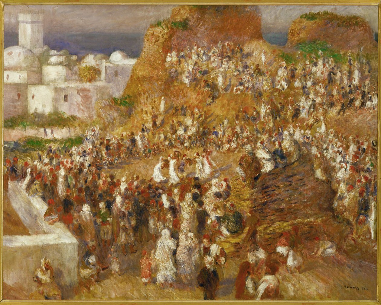La Mosquée achetée (huile sur toile) - Pierre Auguste Renoir