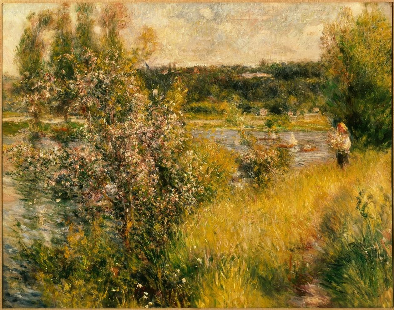 La Seine à Chatou - Pierre Auguste Renoir
