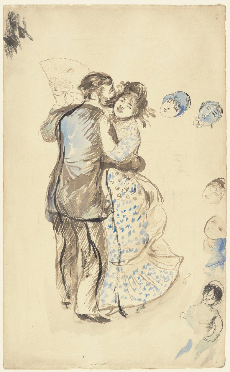 La danse à la campagne - Pierre Auguste Renoir