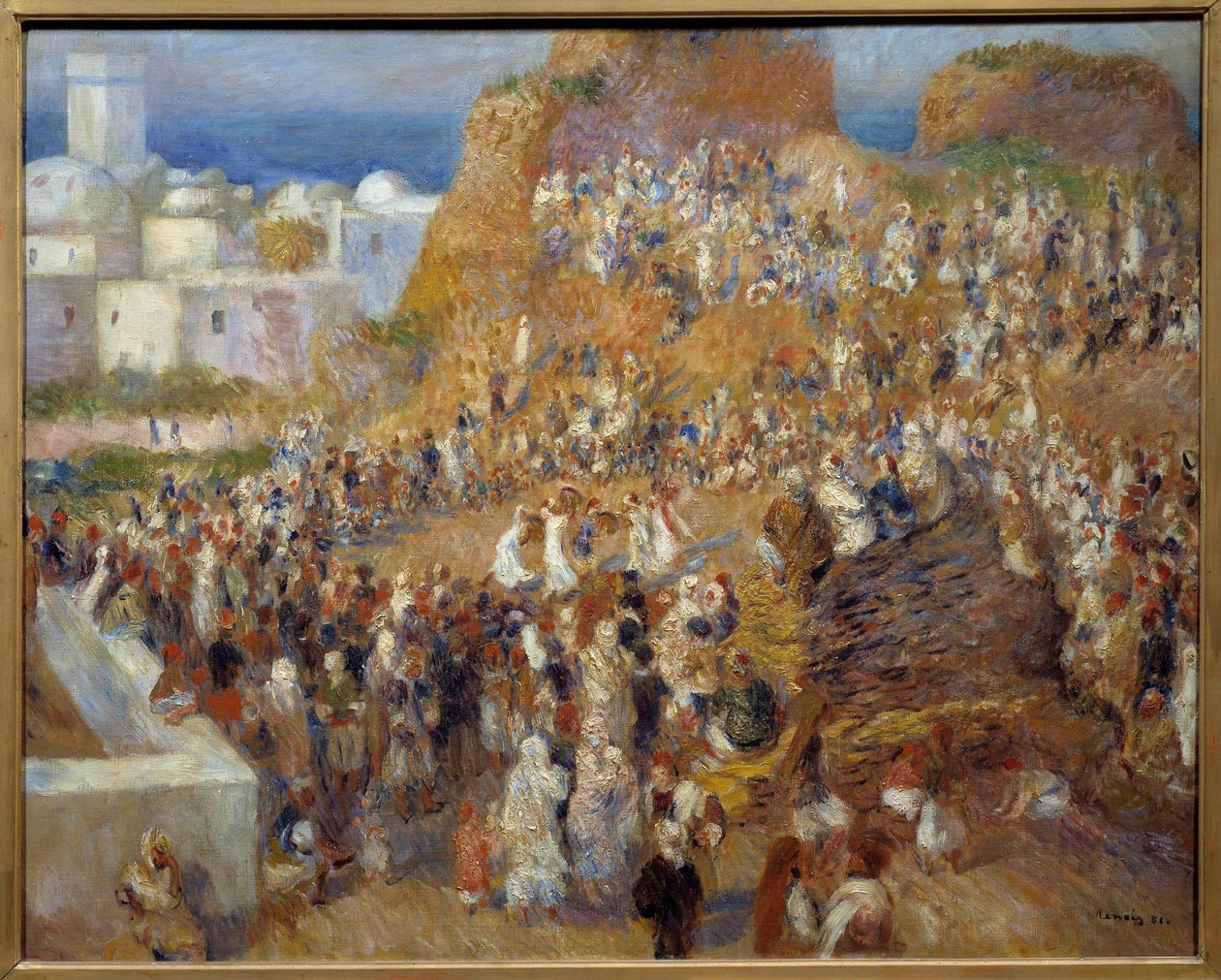 La mosquée, fête arabe - Pierre Auguste Renoir