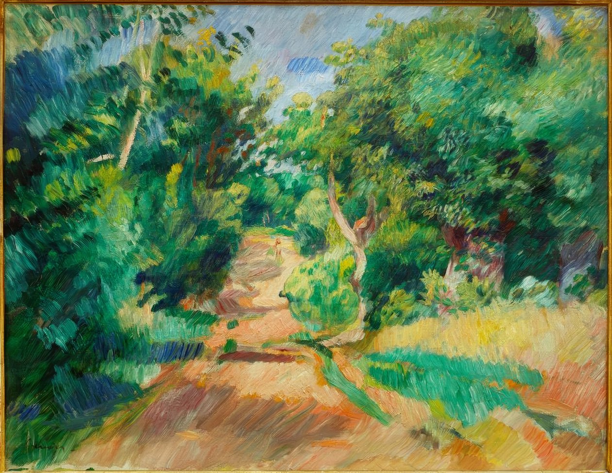 Les environs de Varengeville - Pierre Auguste Renoir
