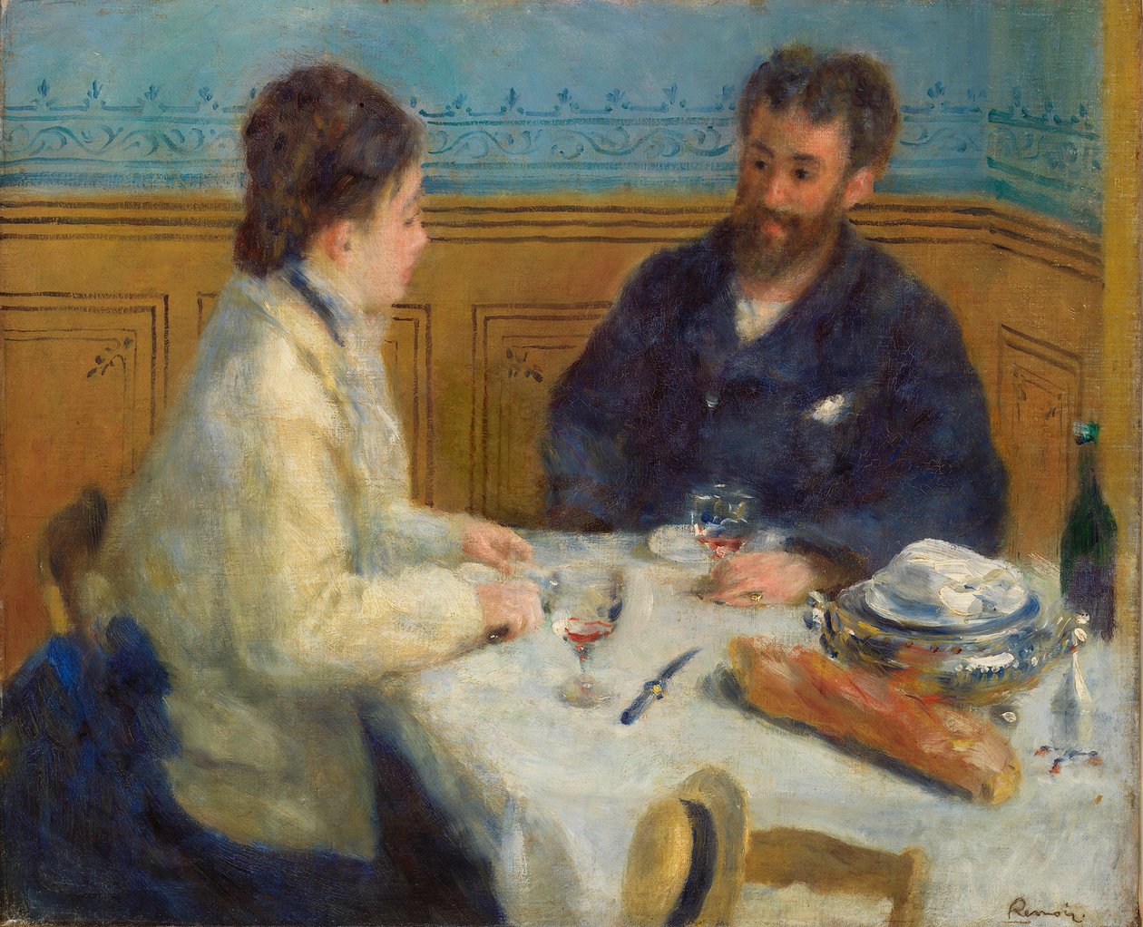 Le Déjeuner - Pierre Auguste Renoir
