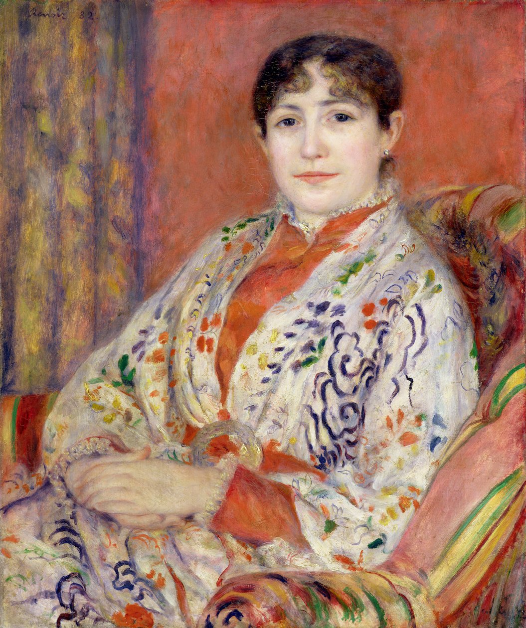 Madame Heriot, 1882 - Pierre Auguste Renoir