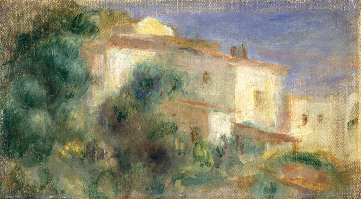 Maison de la Poste, Cagnes, 1906-1907 - Pierre Auguste Renoir
