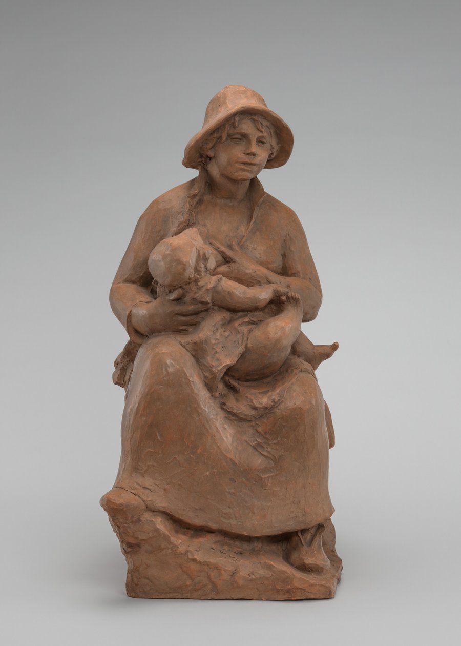 Maternité : Madame Renoir et son fils, vers 1916 - Pierre Auguste Renoir