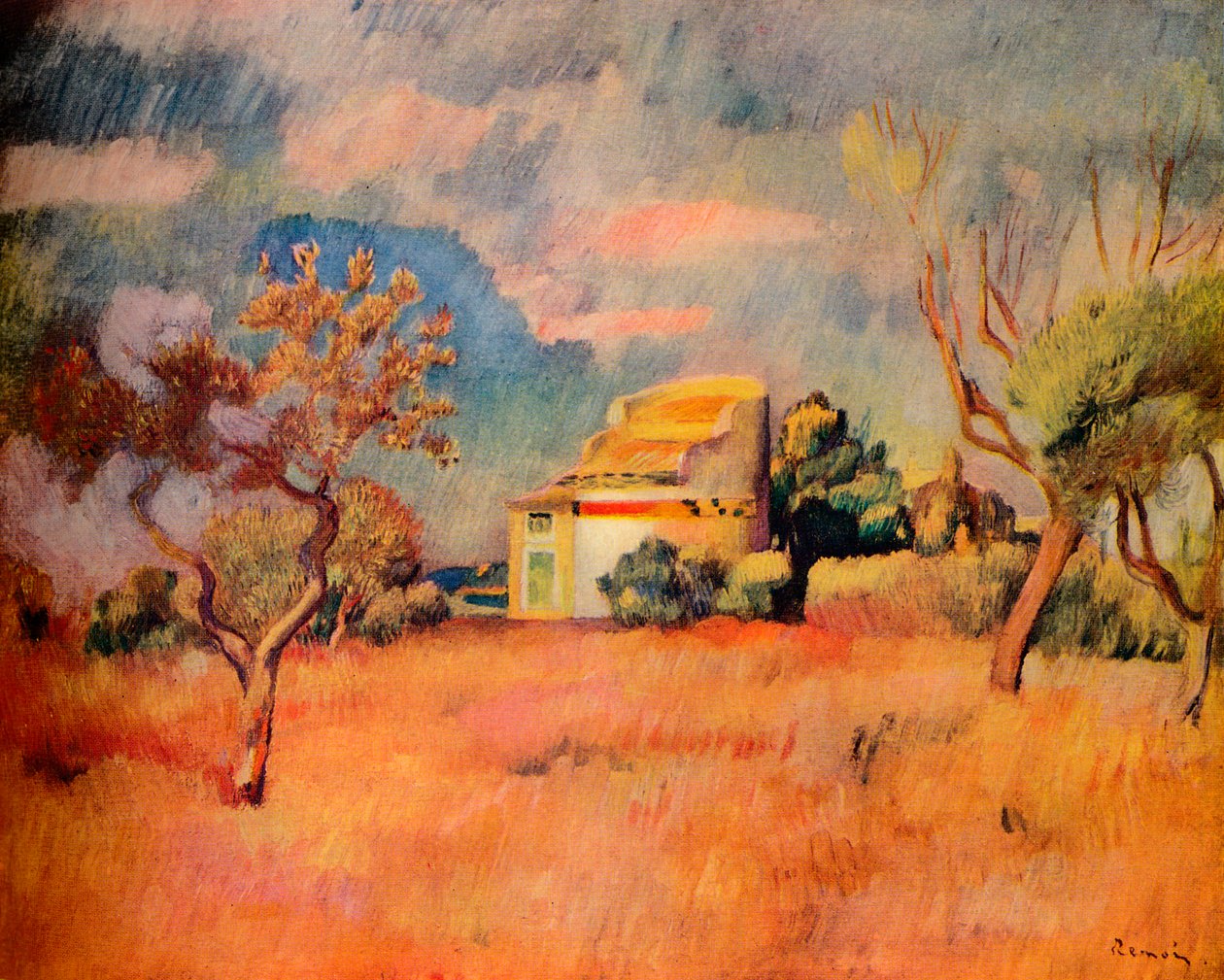 Mistral, XIXe siècle - Pierre Auguste Renoir