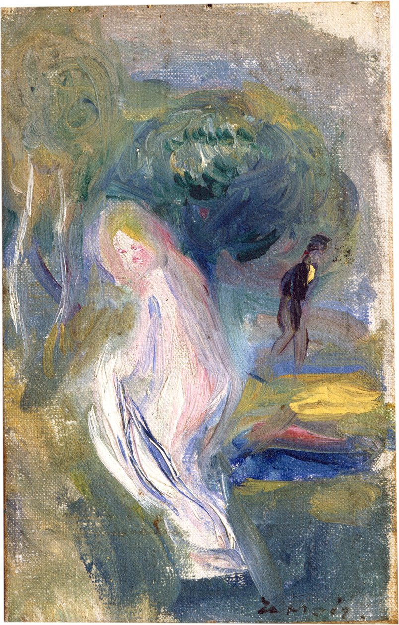 Nu avec figure en arrière-plan, vers 1882 - Pierre Auguste Renoir