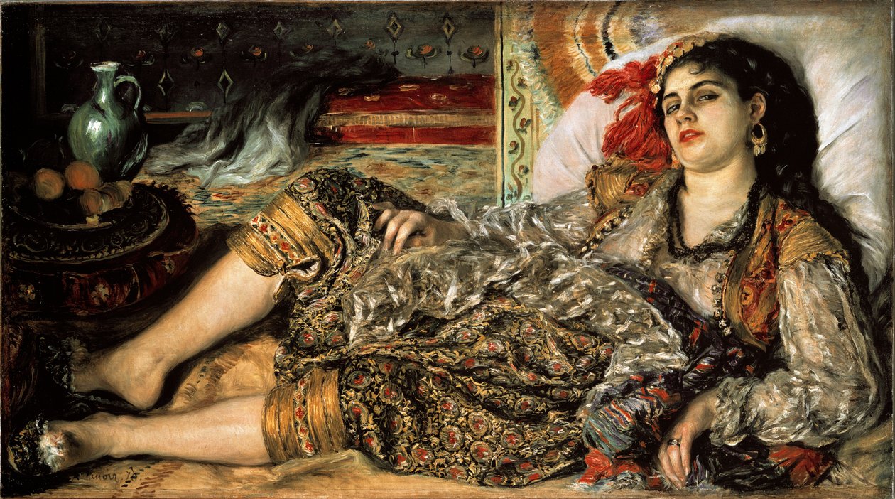 Odalisque - Pierre Auguste Renoir