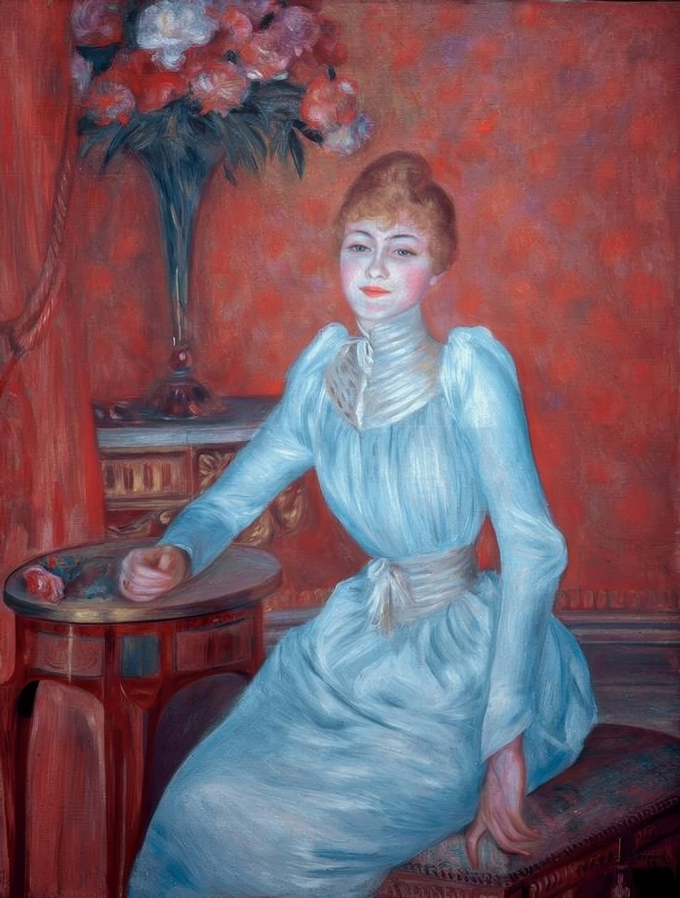 Portrait de Madame de Bonnières - Pierre Auguste Renoir