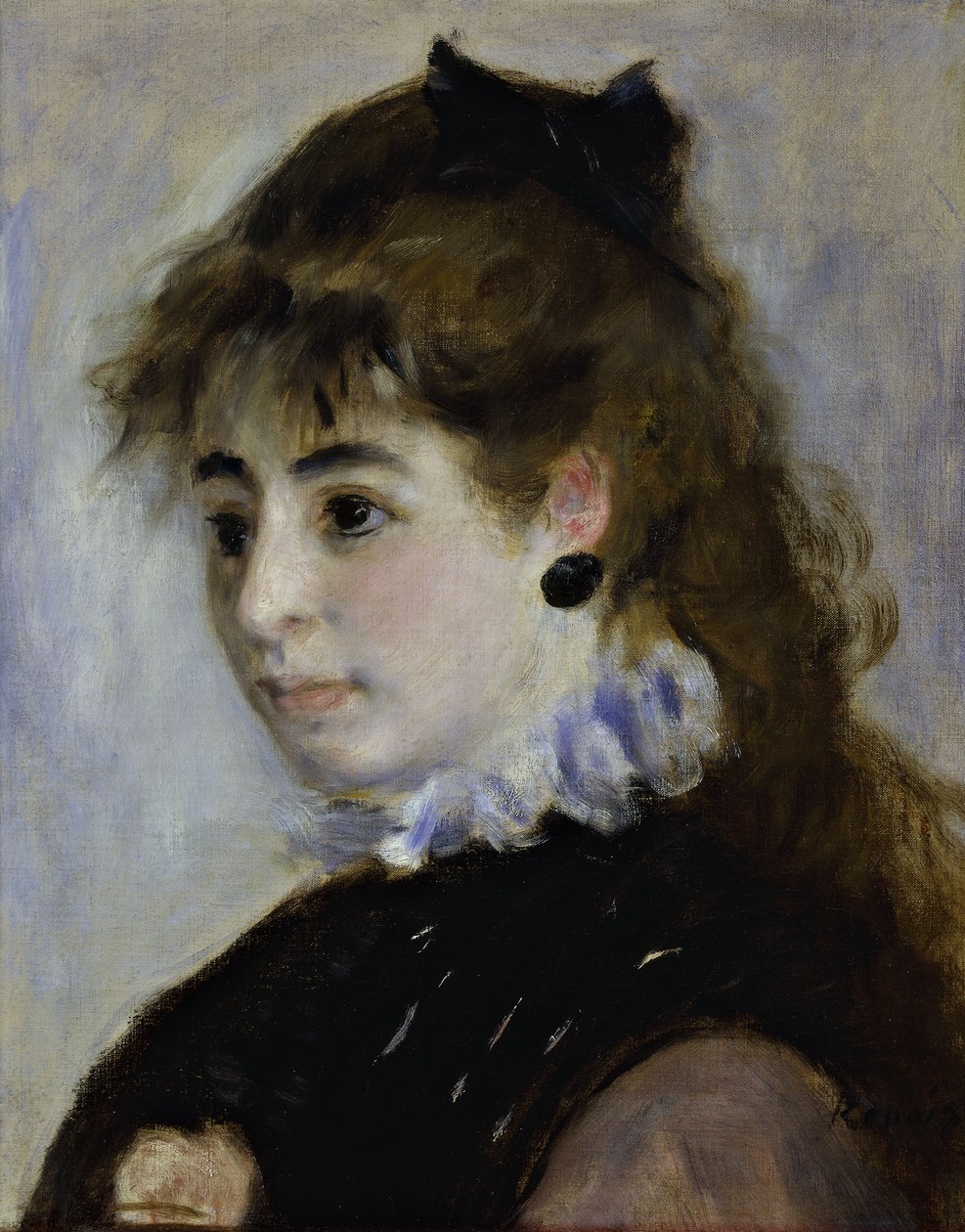 Portrait de Madame Henriot - Pierre Auguste Renoir