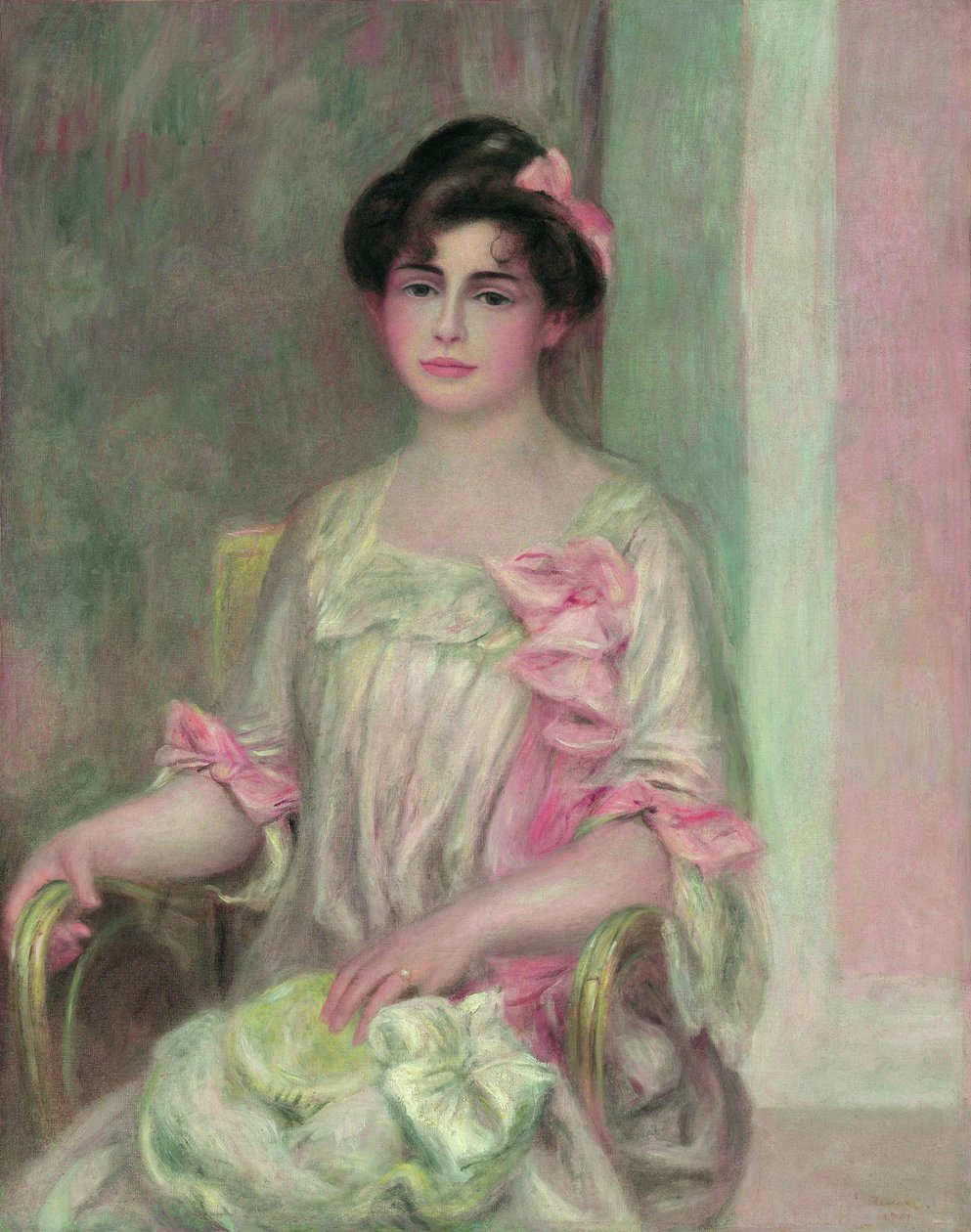 Portrait de Madame Josse Bernheim-Dauberville née Mathilde Adler - Pierre Auguste Renoir