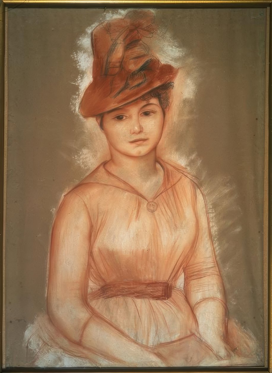 Portrait d’une femme - Pierre Auguste Renoir