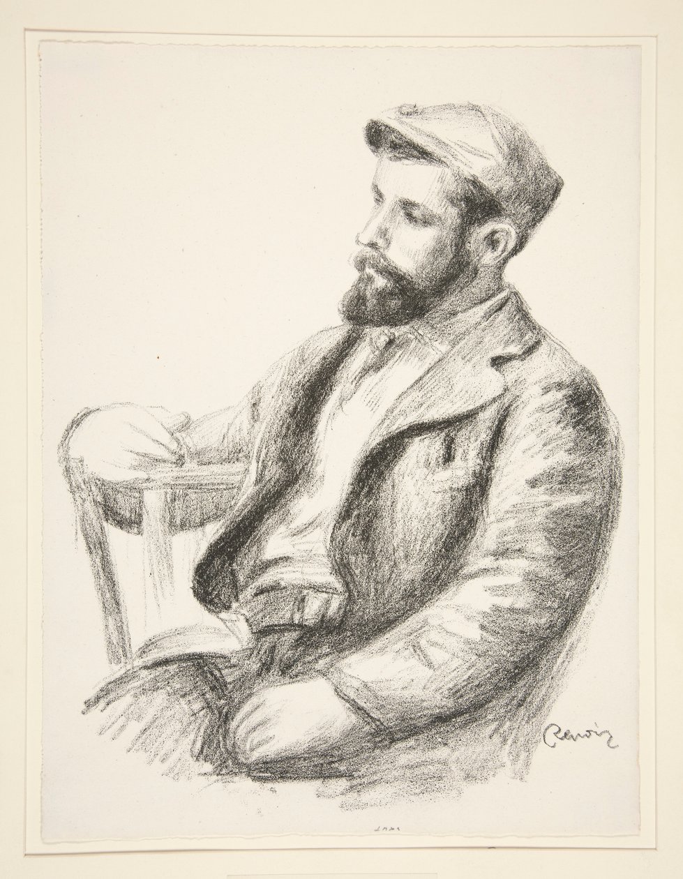 Portrait de Louis Valtat - Pierre Auguste Renoir