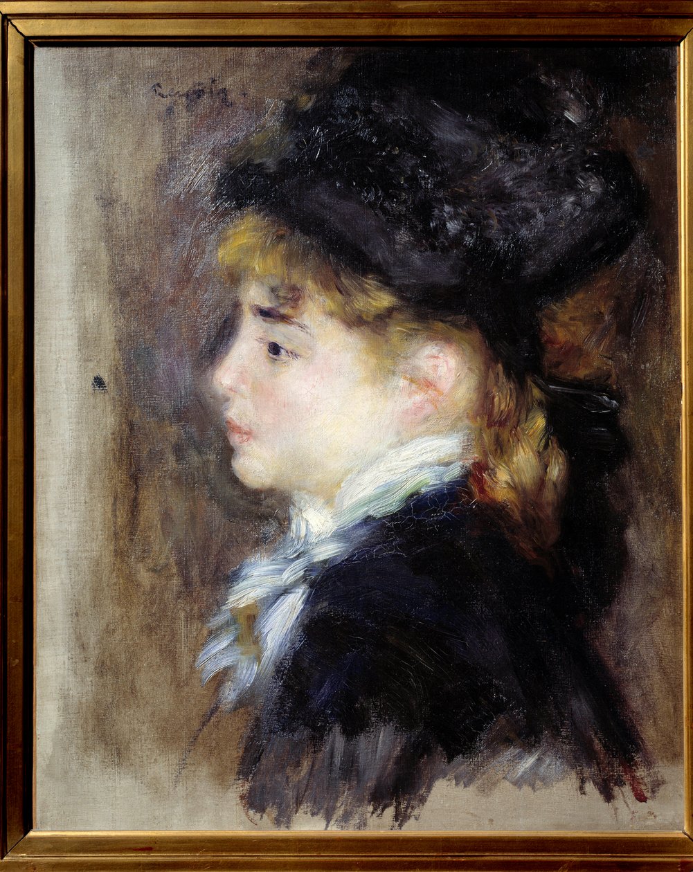 Portrait de Margot - Pierre Auguste Renoir
