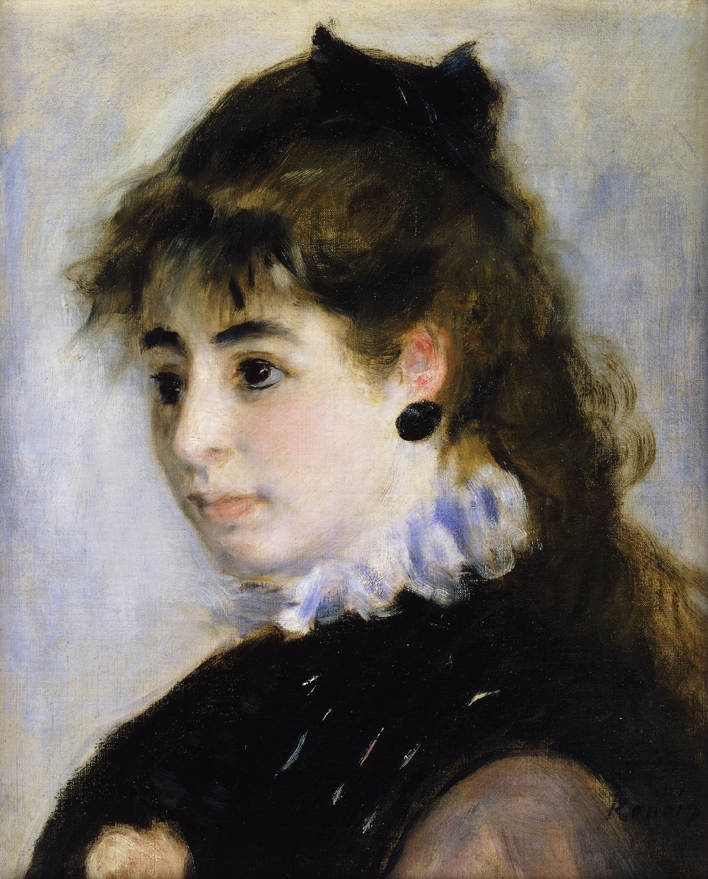 Portrait de Mme. Henriot, 1874 - Pierre Auguste Renoir