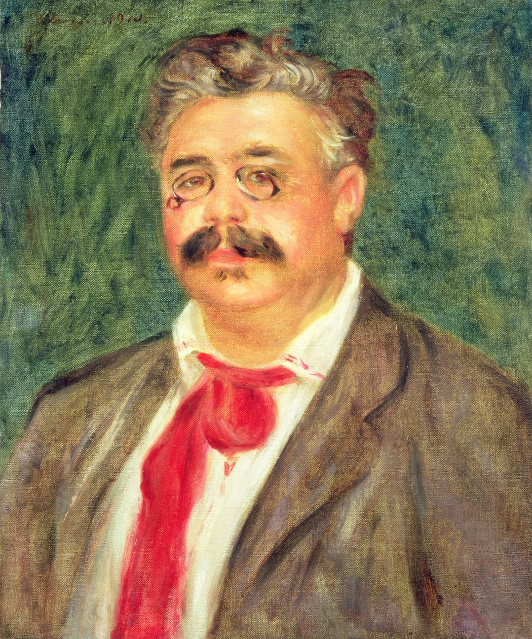 Portrait de Wilhelm Muhlfeld, 1910 - Pierre Auguste Renoir