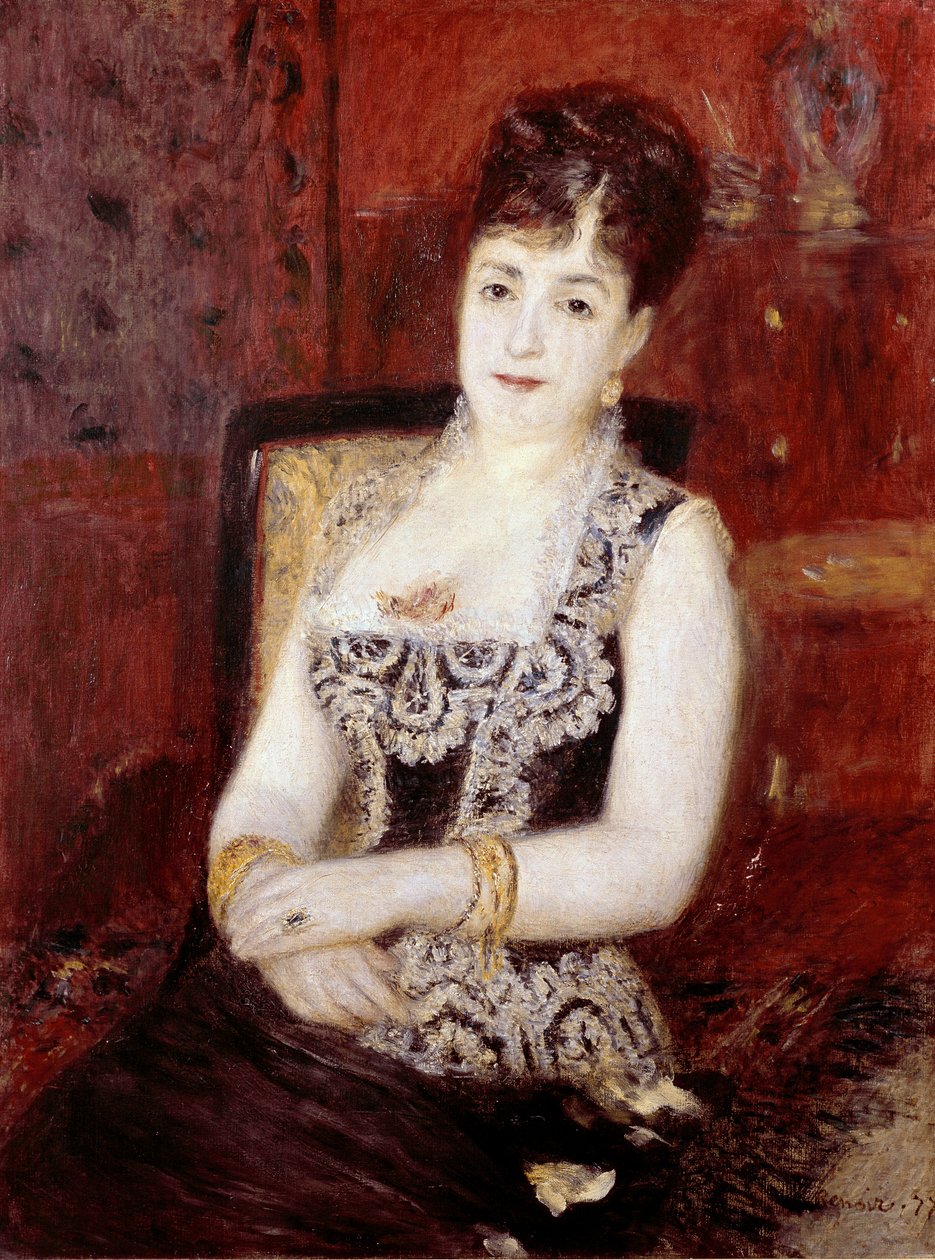 Portrait de la comtesse de Pourtalès - Pierre Auguste Renoir