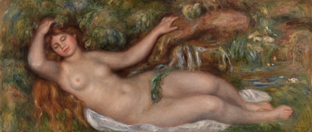 Femme nue couchée - Pierre Auguste Renoir
