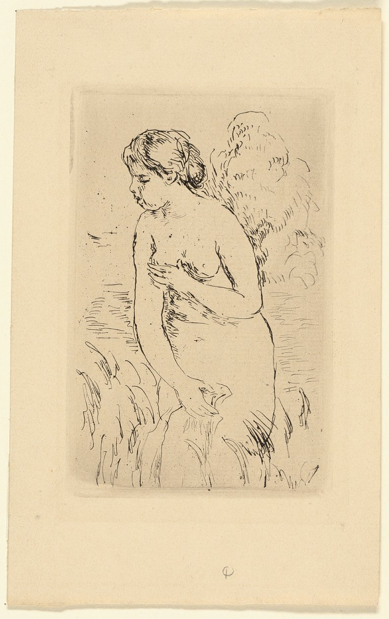 Baigneur debout - Pierre-Auguste Renoir