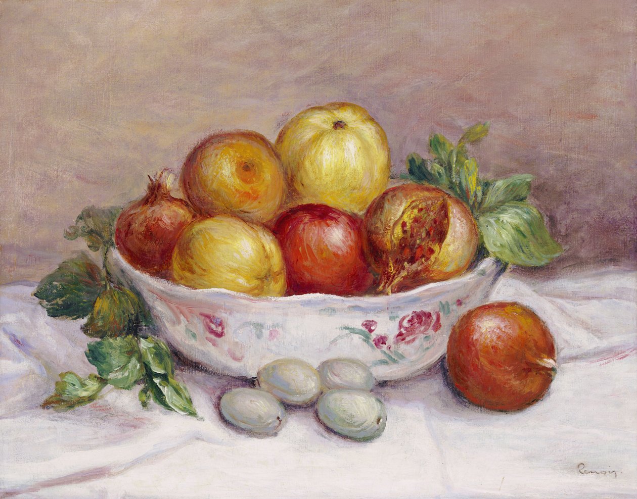Nature morte avec une grenade | Pierre-Auguste Renoir