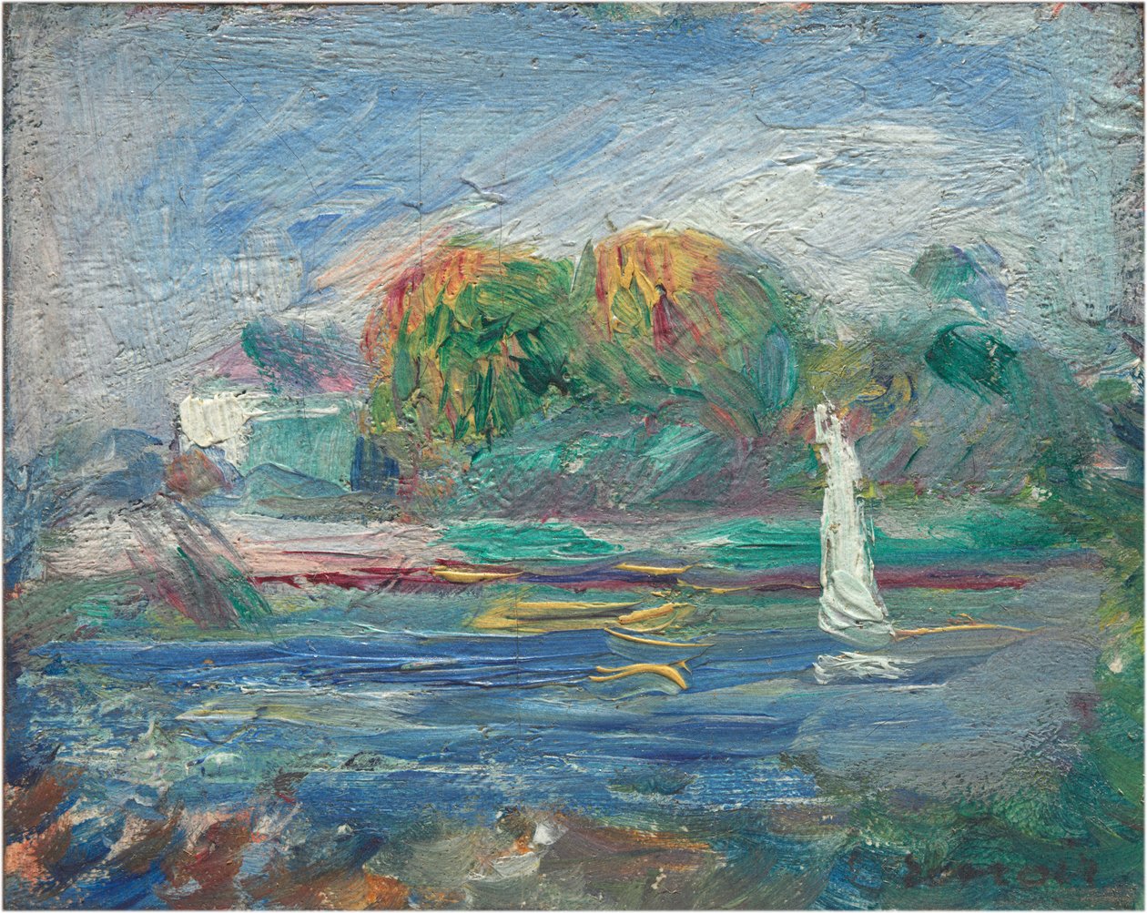 La Rivière Bleue (vers 1890-1900) - Pierre-Auguste Renoir