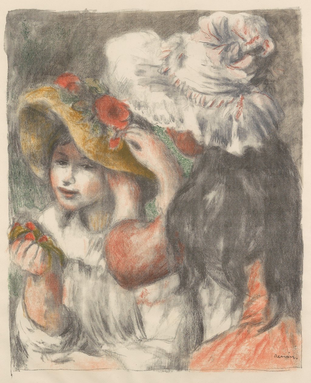 Le Chapeau Épinglé - Pierre Auguste Renoir
